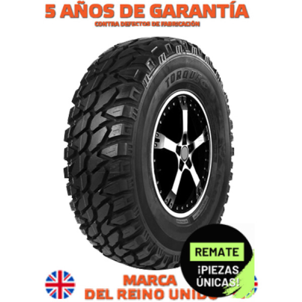 LLANTA 33X12.50 R-15 108Q LT 6PR TQ-MT701 CERT EUROPEA TORQUE